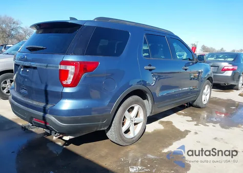 2018 Ford Explorer z USA, uszkodzony, nr VIN 1FM5K7B8XJGA79824